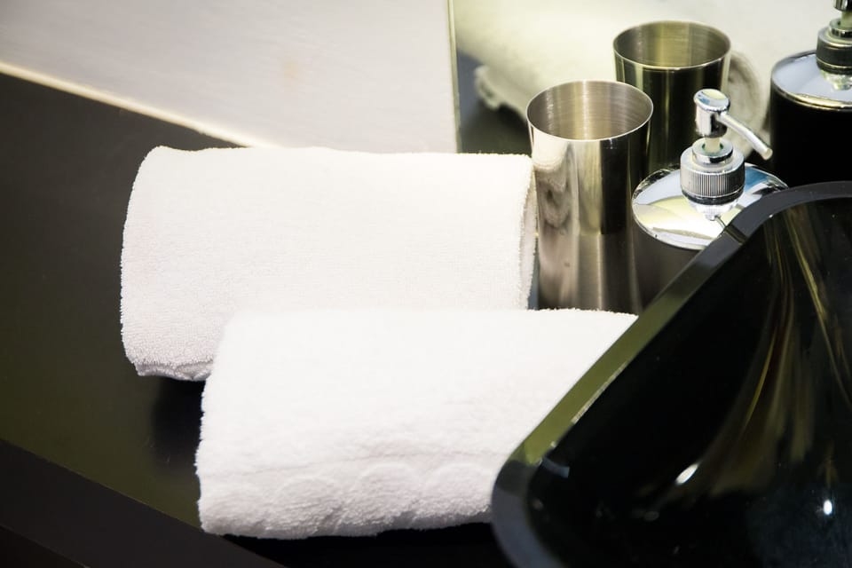 Comfort Double Room | Bathroom | Shower, rainfall showerhead, hair dryer, bidet