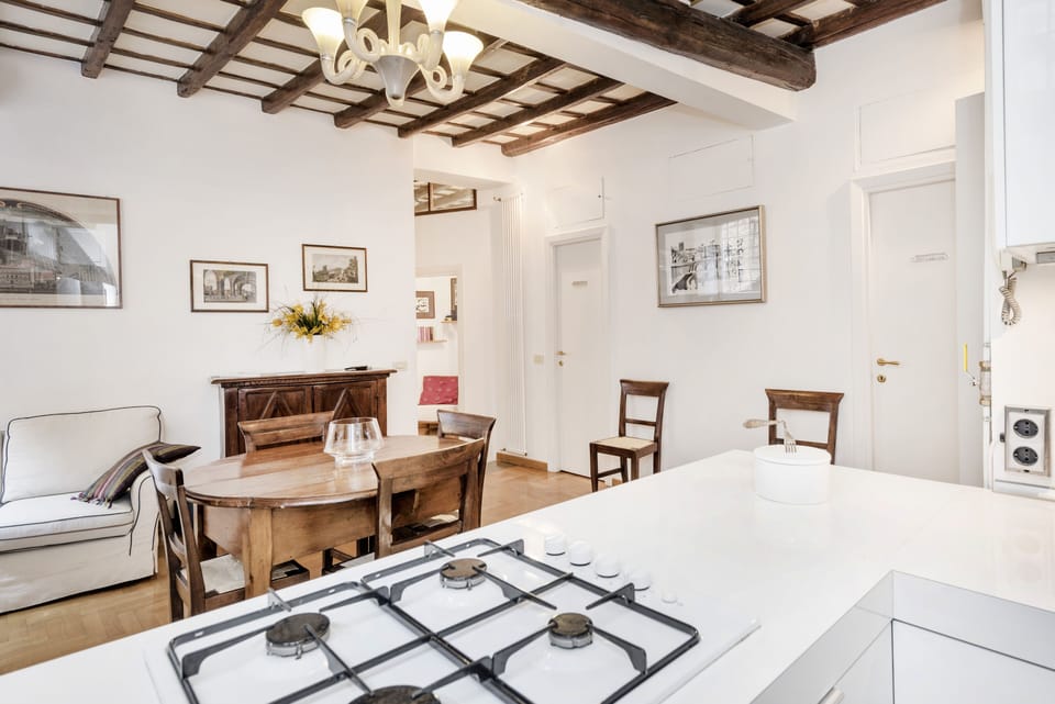 Apartment, 2 Bedrooms | Private kitchen | Full-size fridge, stovetop, dishwasher, espresso maker