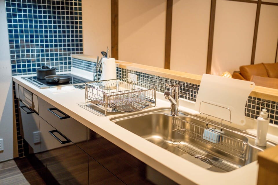 Villa Silktree | Private kitchenette | Fridge, microwave, stovetop, electric kettle
