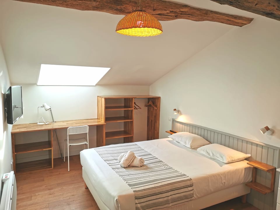 Economy Studio | Select Comfort beds, individually decorated, individually furnished
