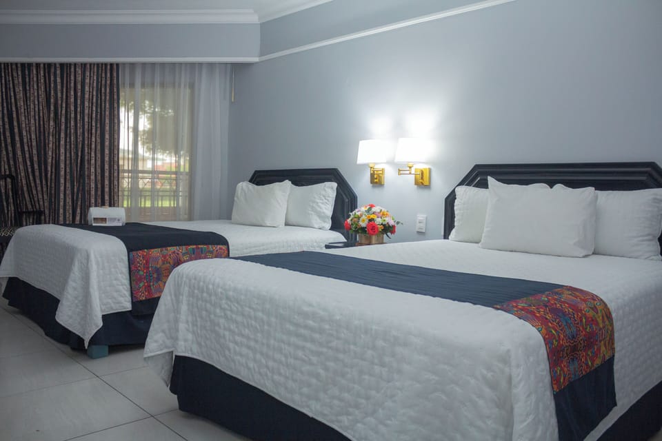 Superior Room, 2 Queen Beds | Premium bedding, iron/ironing board, free WiFi, bed sheets
