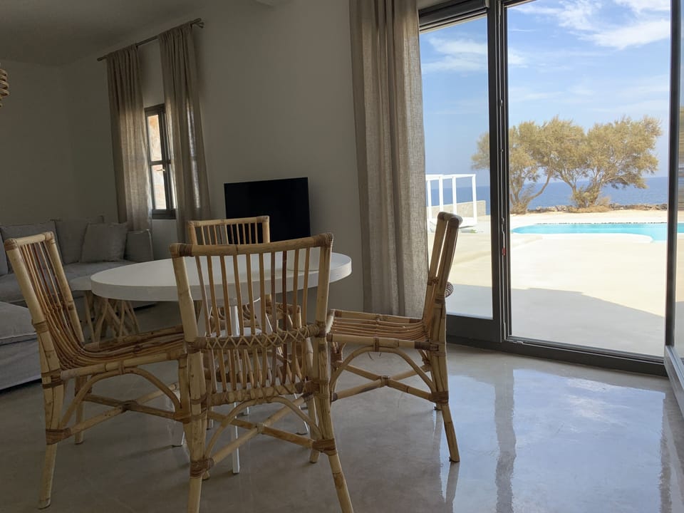 Deluxe Villa, 2 Bedrooms, Beachfront | Private kitchen | Espresso maker, coffee/tea maker, fridge, microwave