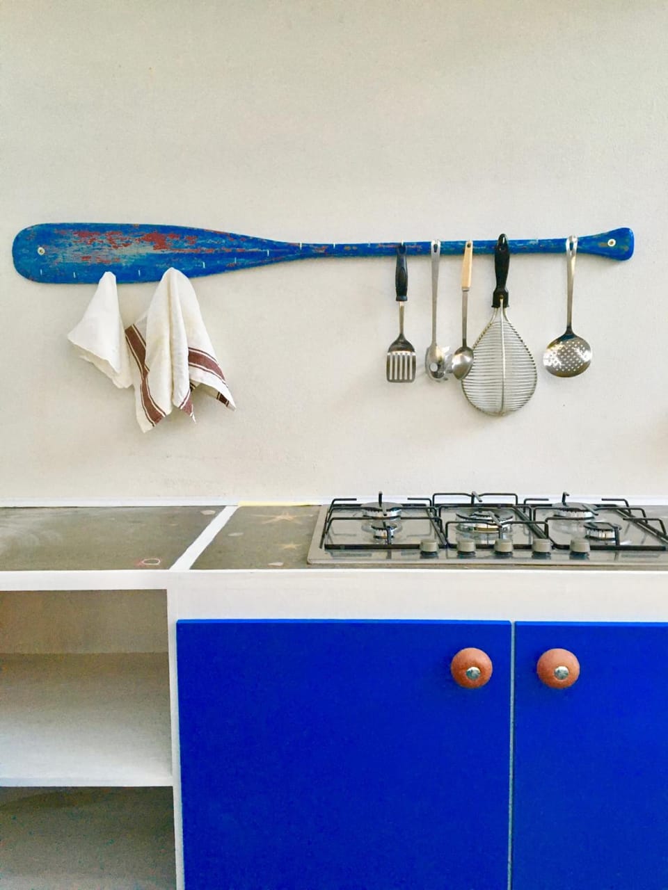 Fridge, stovetop, espresso maker, coffee/tea maker