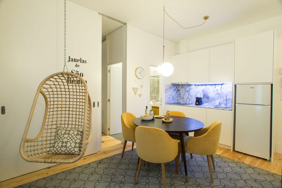 Design Apartment, 1 Bedroom, Balcony (1) | Living area | 35-inch flat-screen TV with cable channels, TV