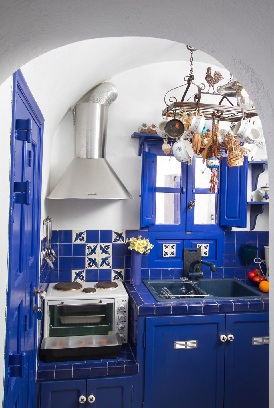 Luxury Villa, 2 Bedrooms, Private Pool, Sea View (Villa Hercules) | Private kitchen | Fridge, stovetop, coffee/tea maker, electric kettle