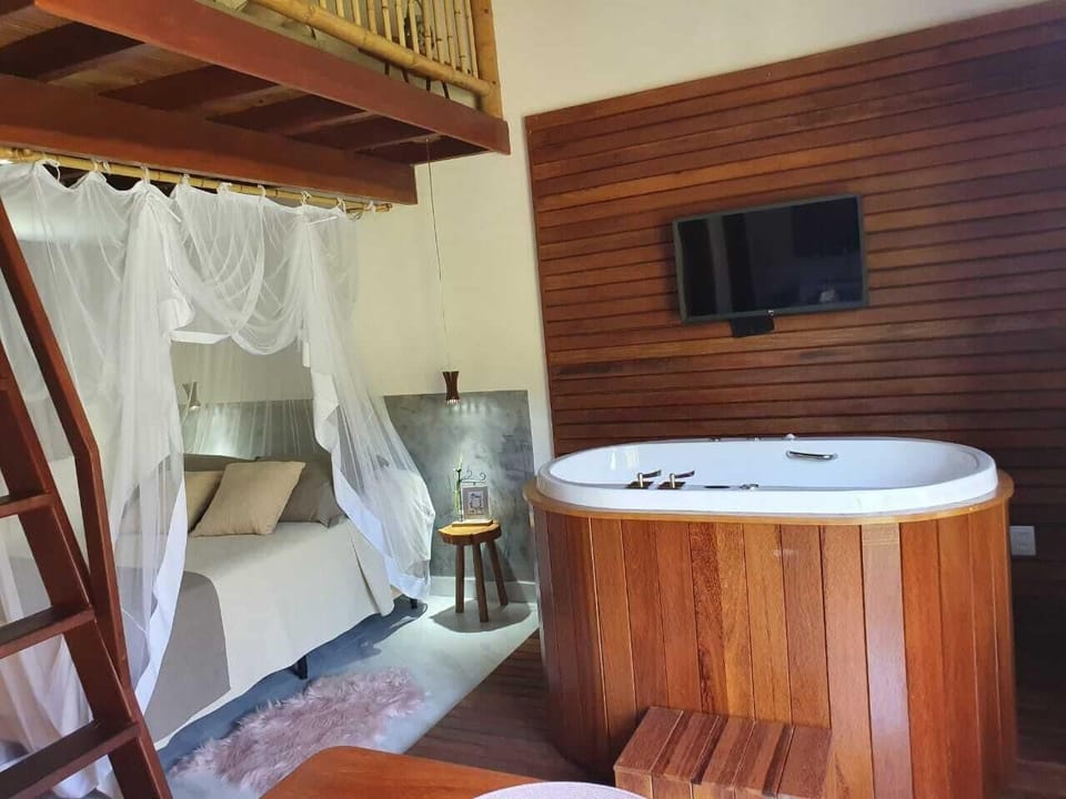 Private spa tub