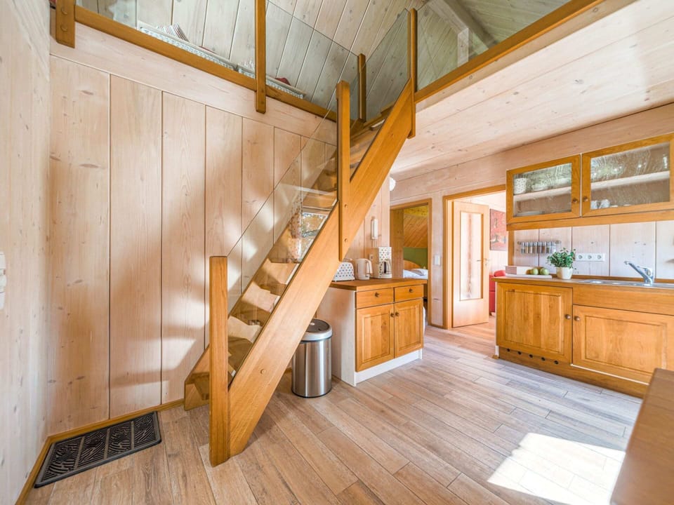 Apartment | Private kitchen | Electric kettle, highchair