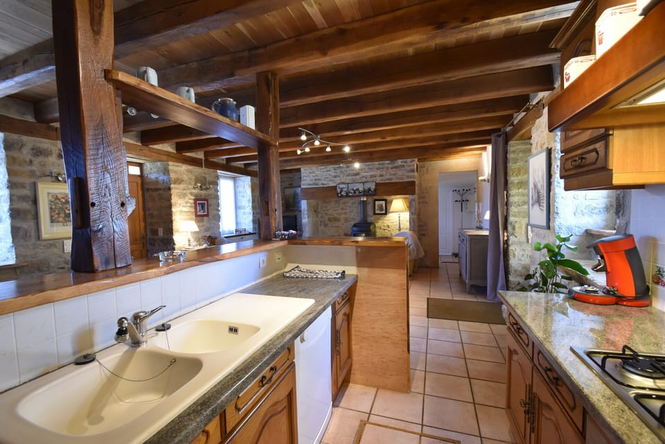 House | Private kitchen | Fridge, coffee/tea maker, highchair