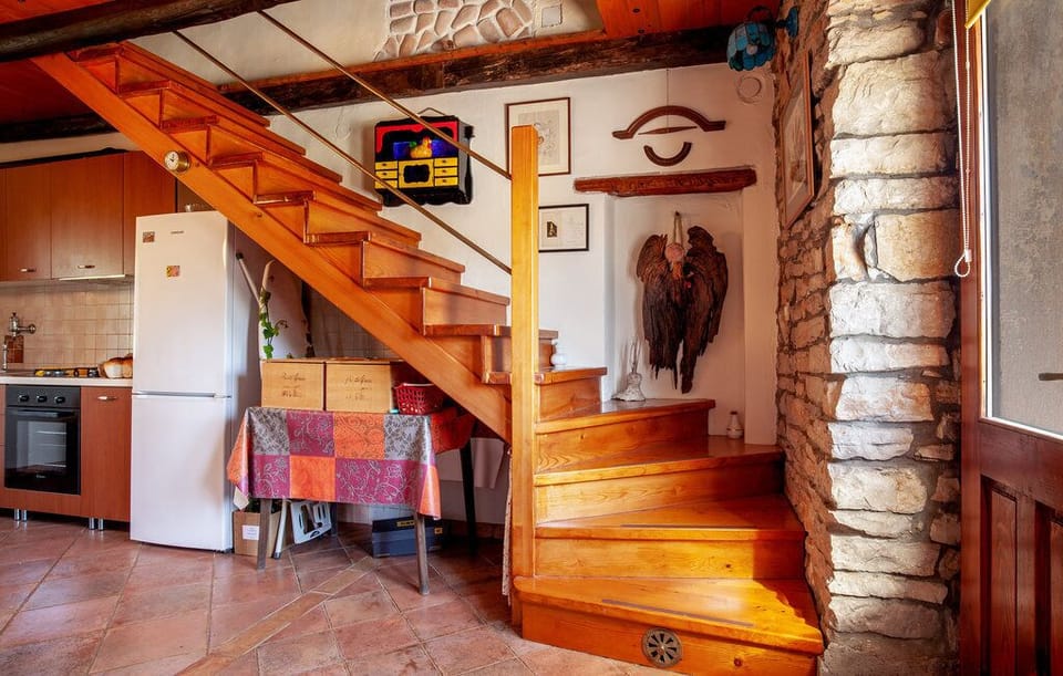 Standard House, 1 Bedroom (26420) | Living area | Fireplace