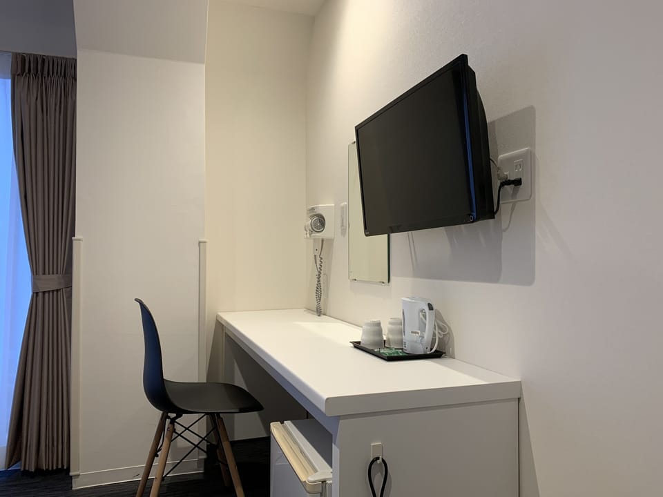 Double Room, Non Smoking (16 sqm, 150cm Bed, No Elevator) | Desk, blackout drapes, soundproofing, iron/ironing board