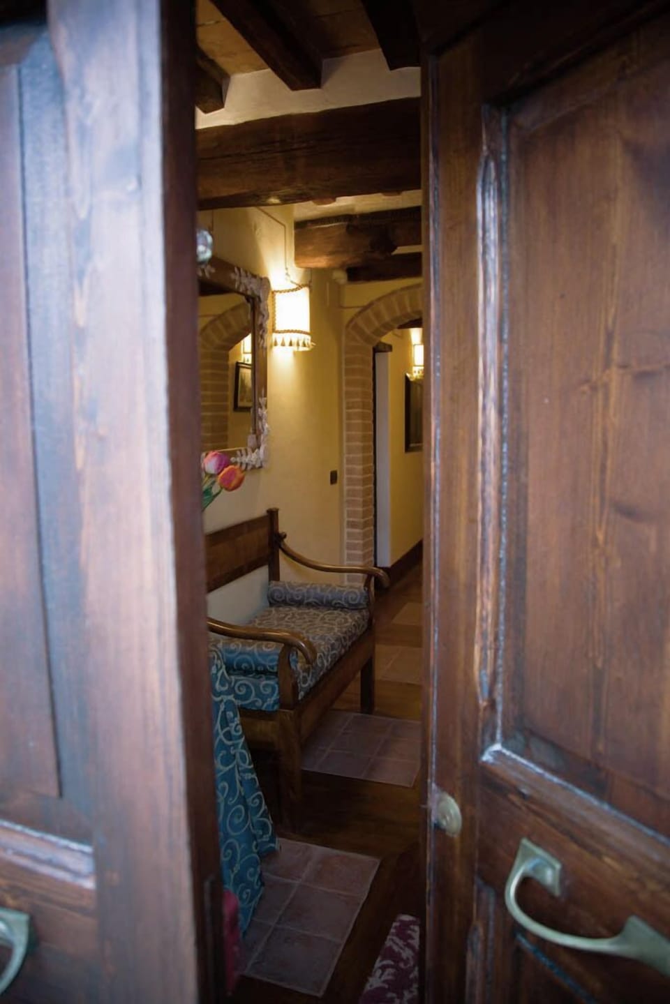Interior entrance