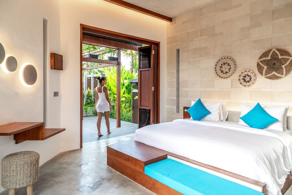 Family Villa, 3 Bedrooms | In-room safe, desk, laptop workspace, iron/ironing board
