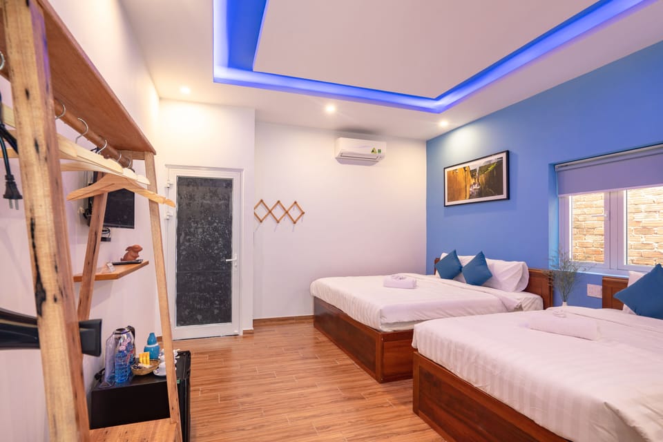 Minibar, desk, iron/ironing board, free WiFi