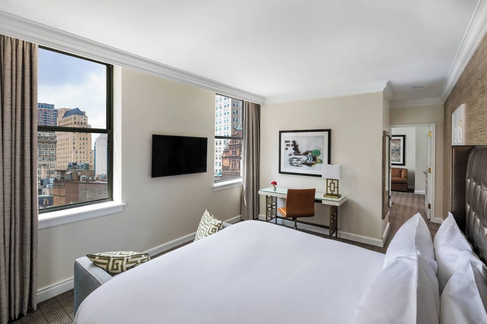 Junior Suite, 1 Bedroom | Frette Italian sheets, premium bedding, down comforters, pillowtop beds