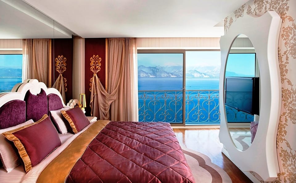 Junior Double Room, 1 King Bed, Sea View | View from room