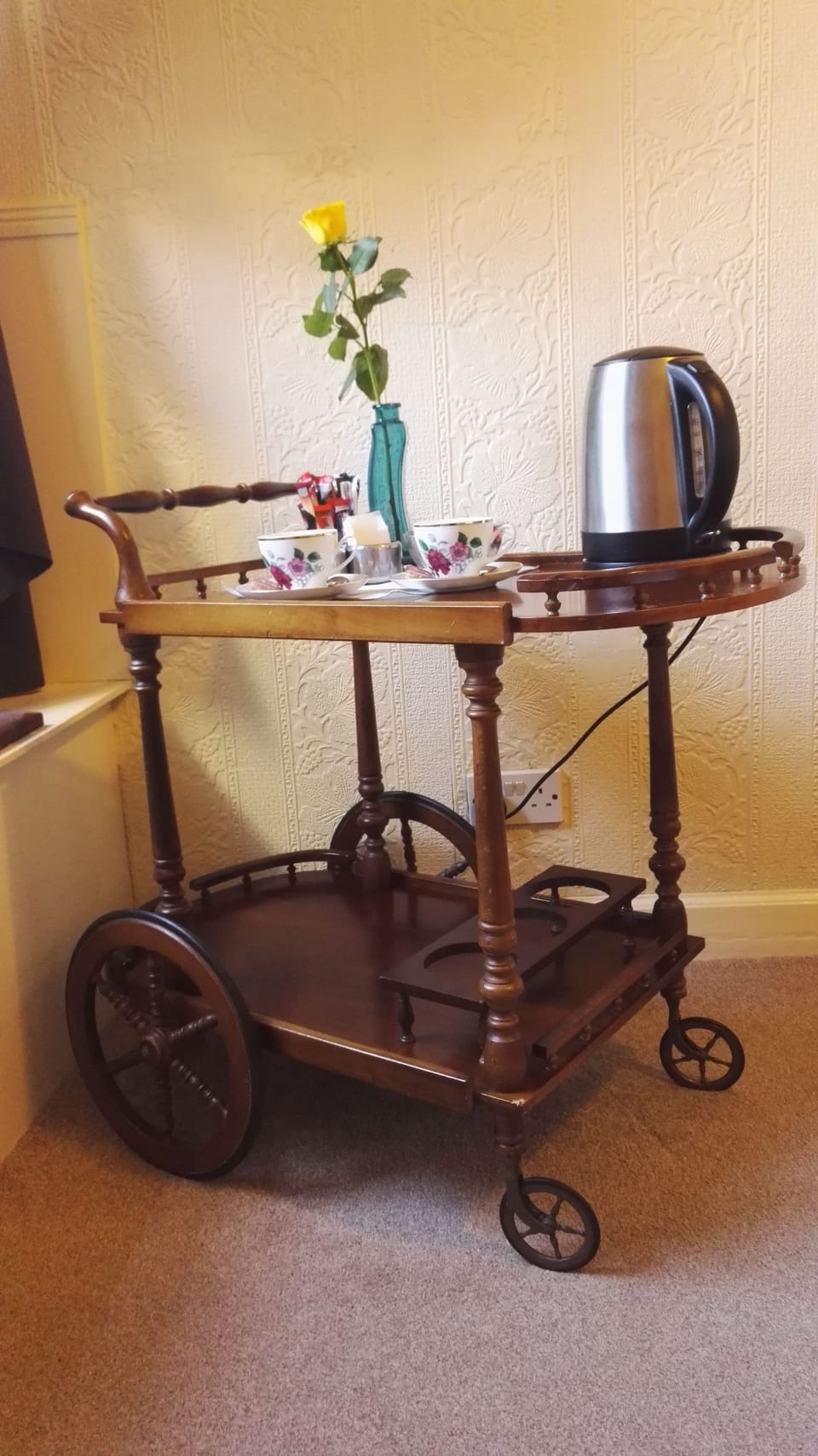 Room 4 | Egyptian cotton sheets, premium bedding, blackout drapes