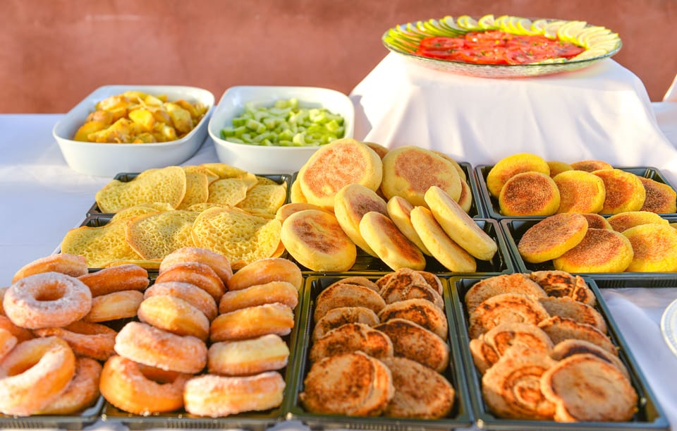 Daily cooked-to-order breakfast for a fee