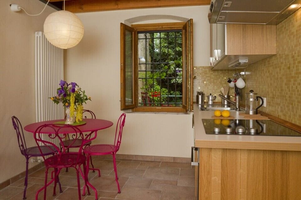 Apartment, 1 Bedroom (4 Adults) | Private kitchen | Full-size fridge, oven, highchair, cookware/dishes/utensils
