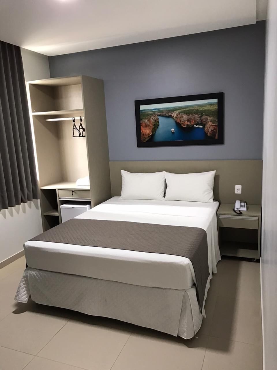 Standard Double Room Single Use | Pillowtop beds, blackout drapes, free WiFi