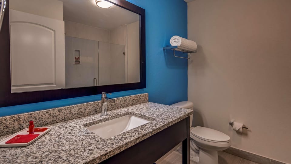 In-room safe, desk, laptop workspace, blackout drapes