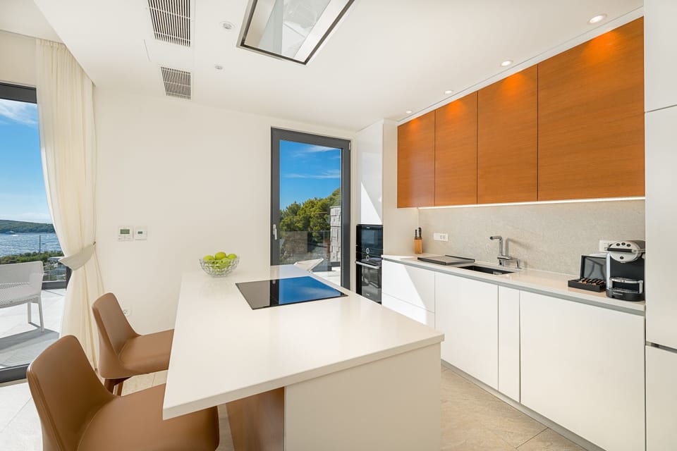 Villa, 4 Bedrooms | Private kitchen | Fridge, oven, stovetop, dishwasher