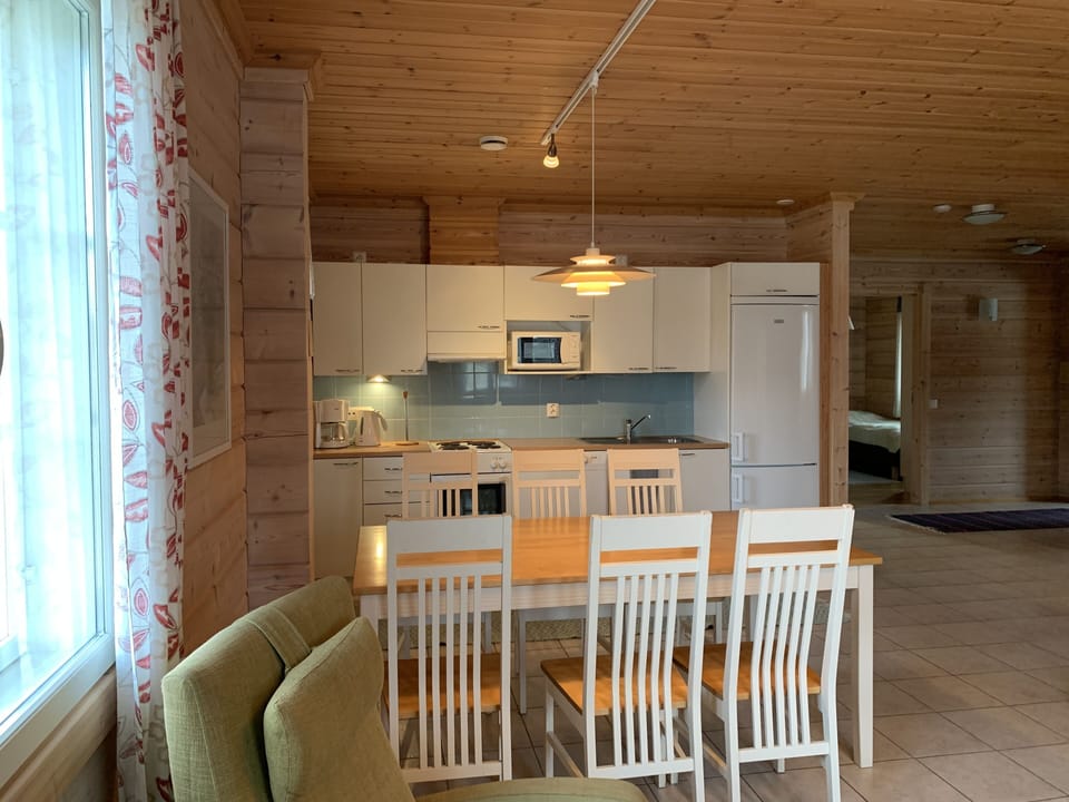 Shared fridge, shared microwave, highchair