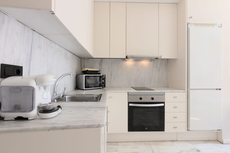 Deluxe Apartment, Terrace | Private kitchen