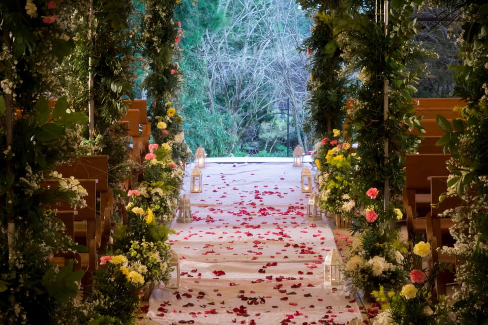 Indoor wedding