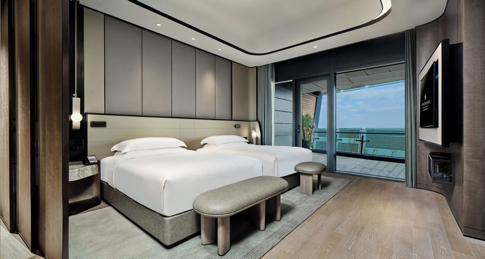 Premium bedding, minibar, in-room safe, soundproofing