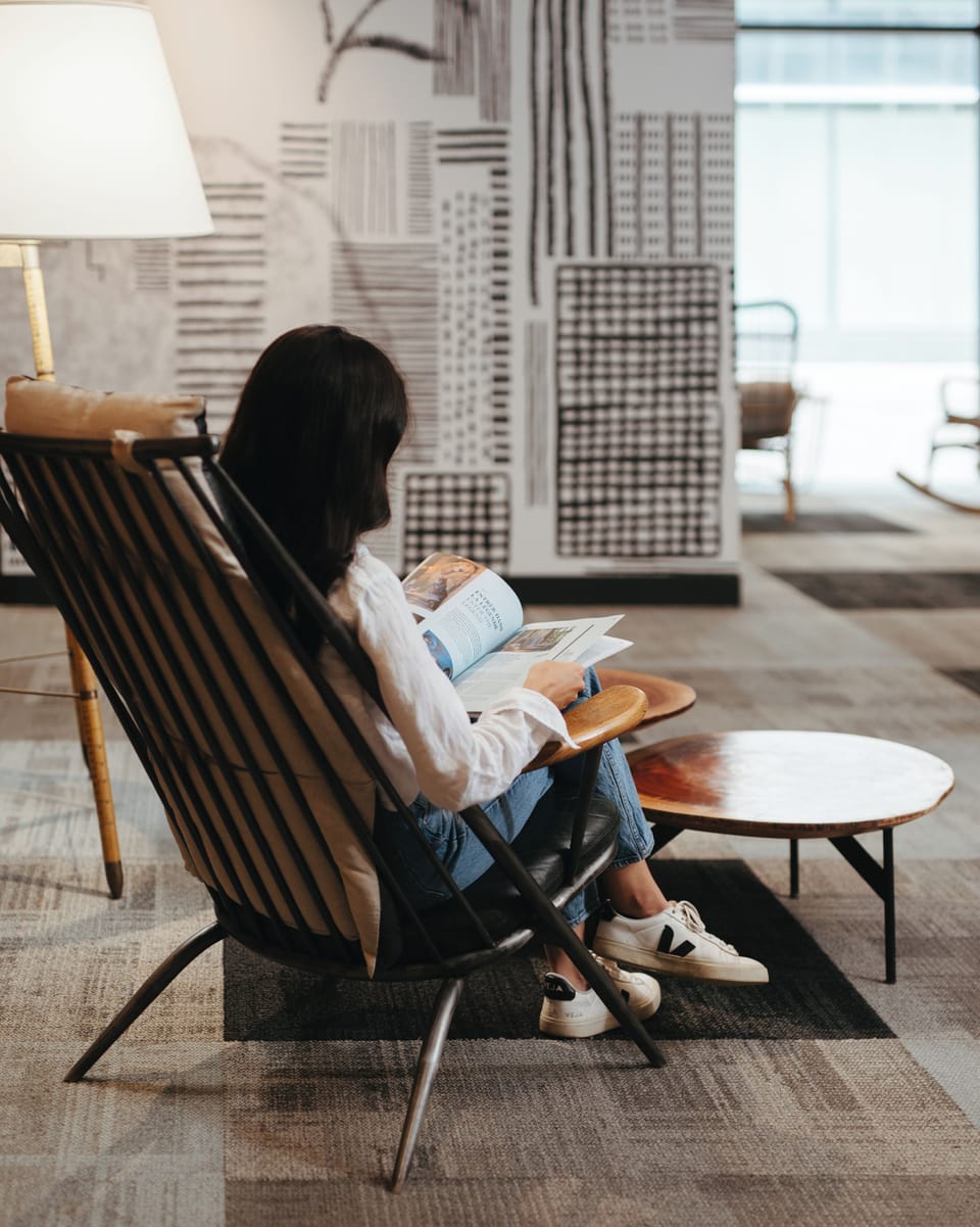 Lobby sitting area