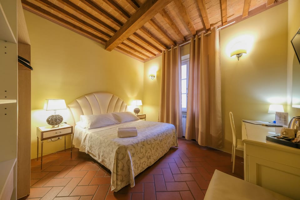 Standard Double Room | Down comforters, desk, blackout drapes, free WiFi