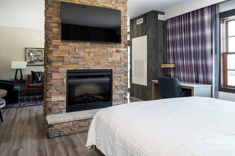 In-room safe, desk, blackout drapes, iron/ironing board