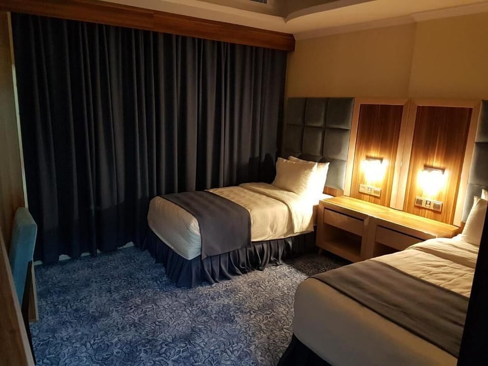 Minibar, in-room safe, desk, blackout drapes