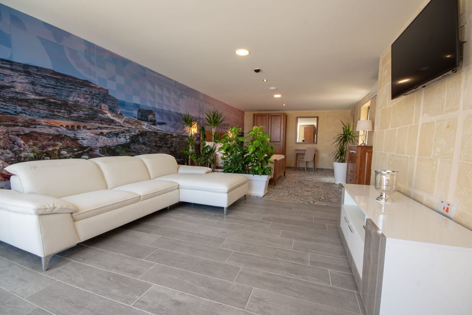 Deluxe Penthouse | Living area | Flat-screen TV