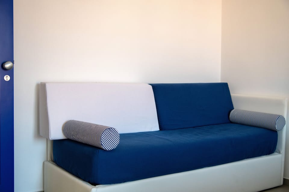 Camera Blu | Hypo-allergenic bedding, minibar, in-room safe, desk