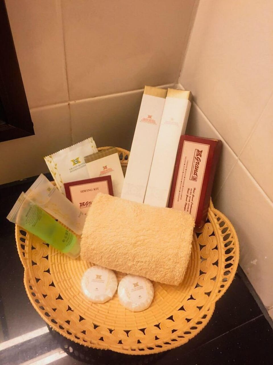 Bathroom amenities