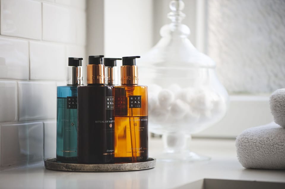 Room | Bathroom amenities | Shower, rainfall showerhead, designer toiletries, bathrobes