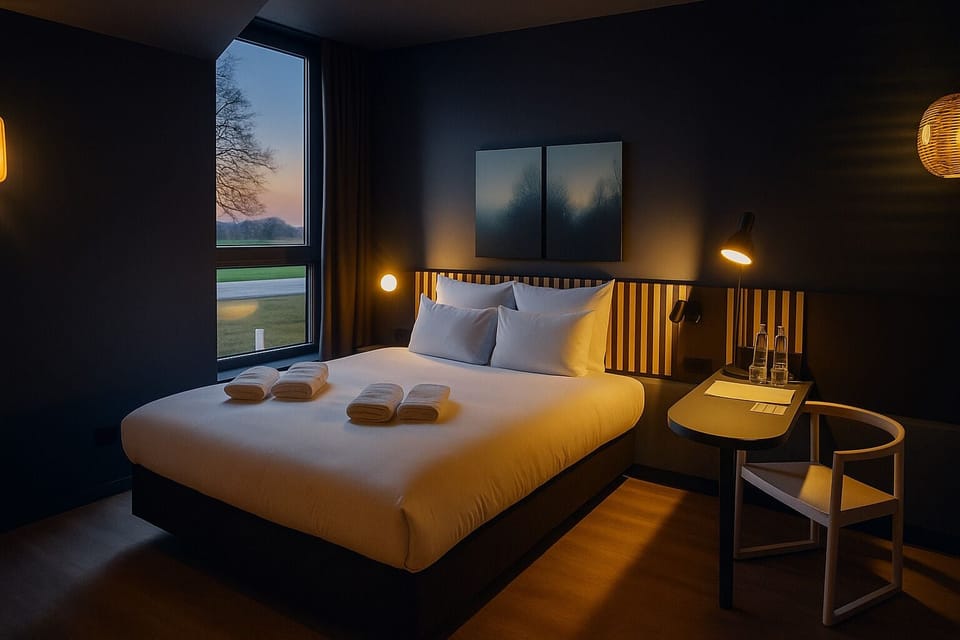 Basic Room | Premium bedding, in-room safe, desk, laptop workspace