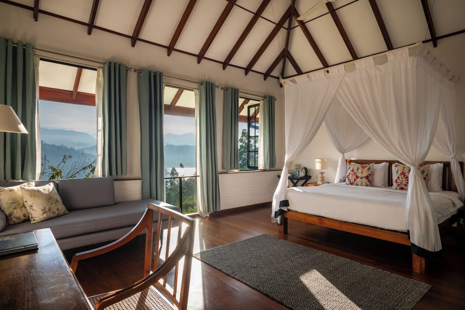 Lakeview Bedroom | Premium bedding, in-room safe, individually decorated