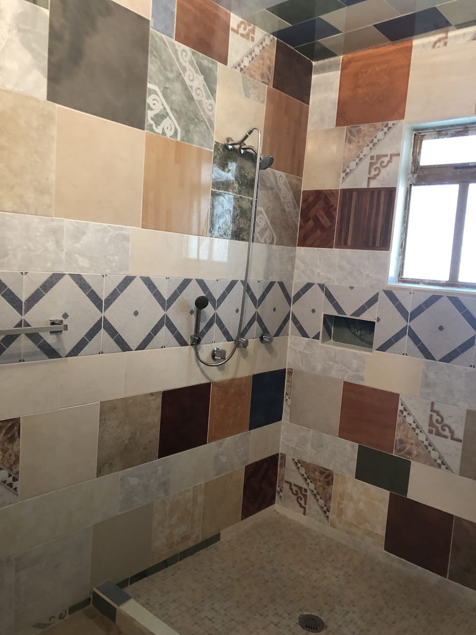 Shower, towels