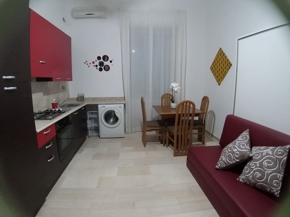 Apartment, 2 Bedrooms, Kitchen (Arte) | Living area | 32-inch flat-screen TV with satellite channels, TV, first-run movies