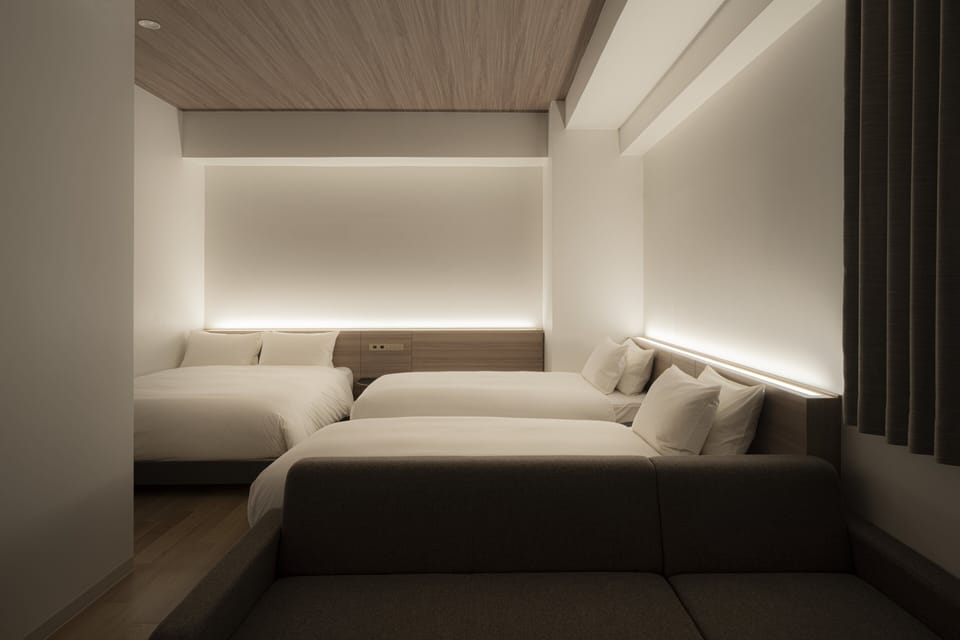 Quadruple Room, Non Smoking (28 sqm) | Down comforters, pillowtop beds, in-room safe, iron/ironing board