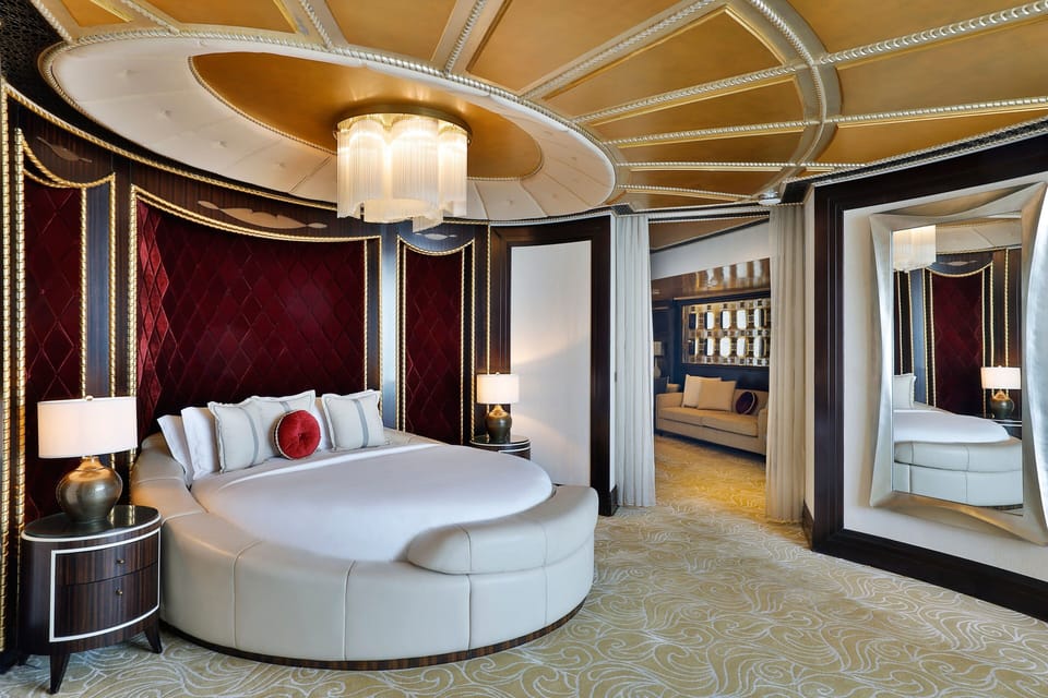 Suite, 3 Bedrooms, Sea View | Minibar, in-room safe, individually decorated, desk