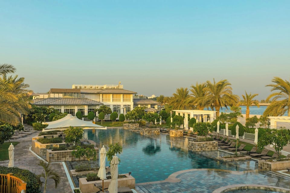 2 outdoor pools, open 8:00 AM to 8:00 PM, pool umbrellas, sun loungers