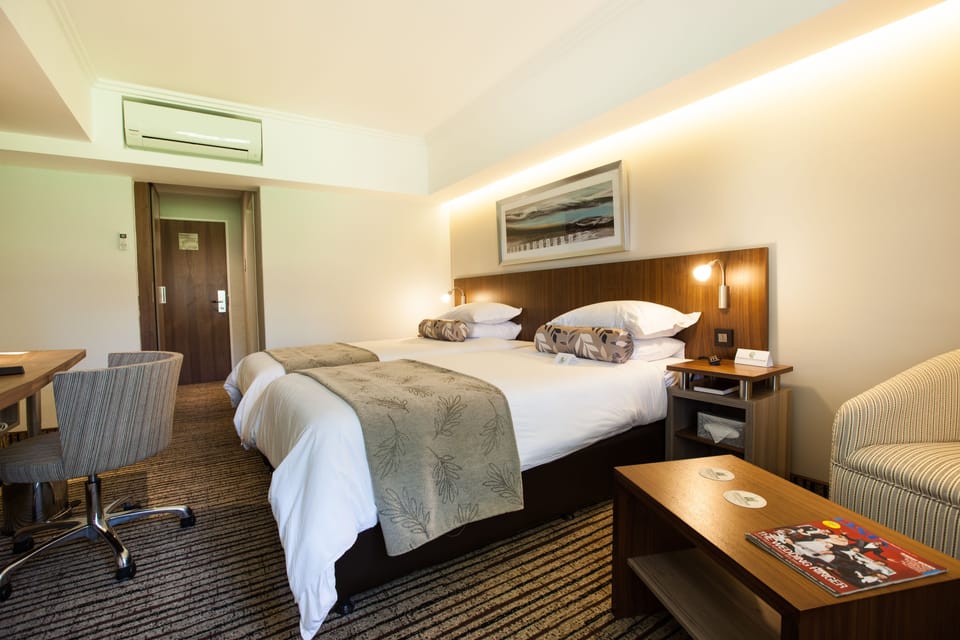 In-room safe, desk, blackout drapes, iron/ironing board