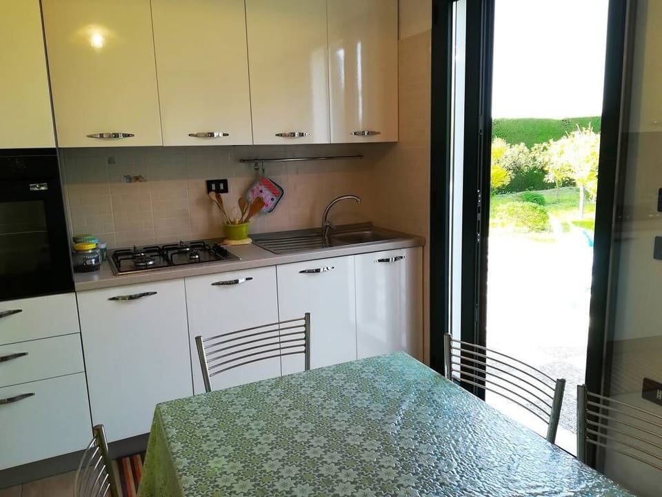 Villa, 3 Bedrooms, Garden View | Private kitchen | Fridge, cookware/dishes/utensils