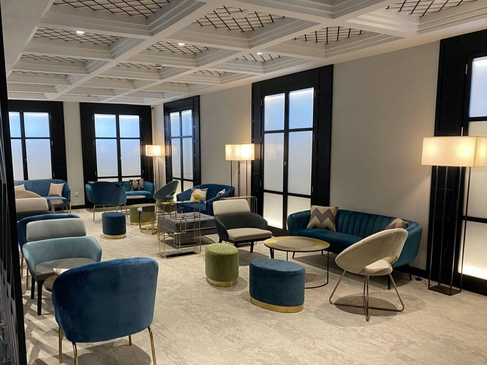 Lobby sitting area
