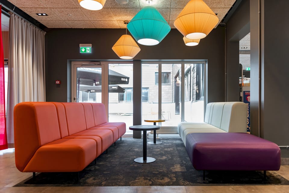 Lobby sitting area
