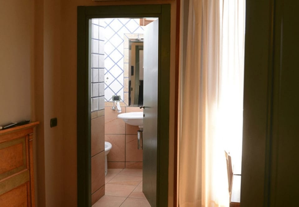 Single Room | Bathroom | Shower, free toiletries, hair dryer, bidet