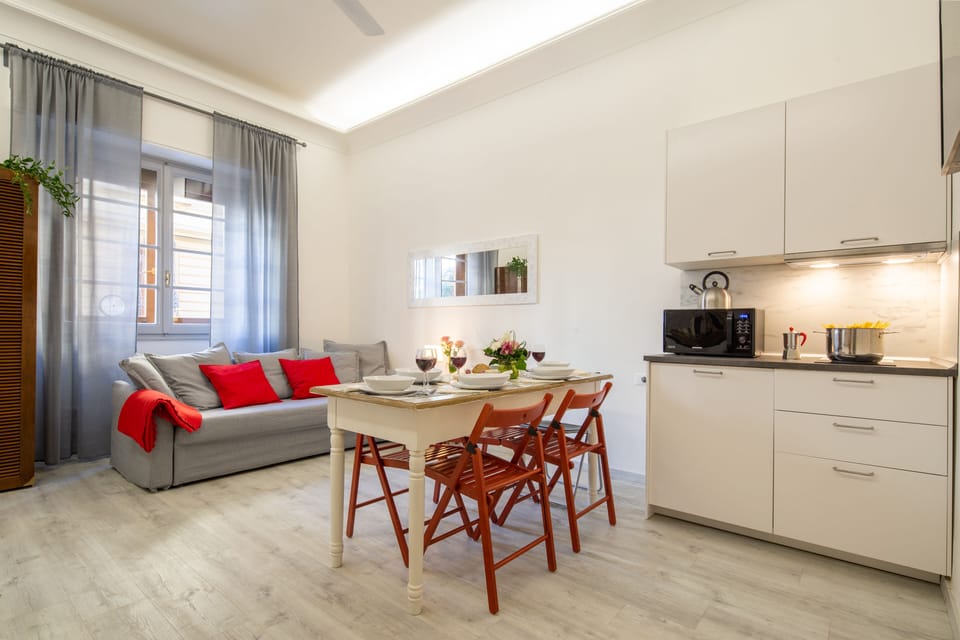 Comfort Apartment, 2 Bedrooms | Living area | 40-inch flat-screen TV with digital channels, TV